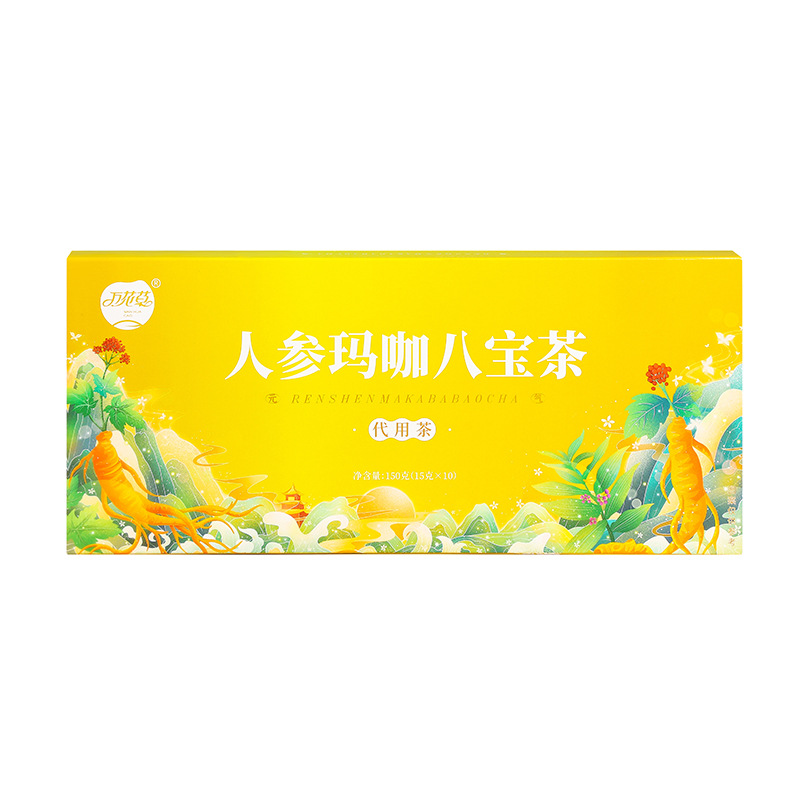男(nán)人(rén)茶代加工(gōng)|人(rén)參瑪咖八寶茶OEM