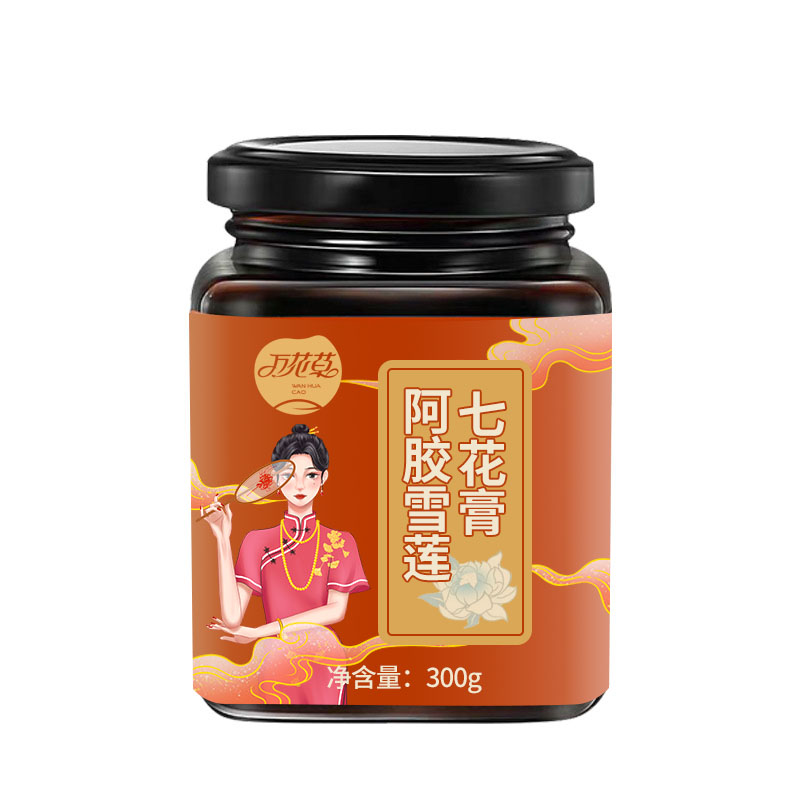 膏滋代加工(gōng) 萬花(huā)草(cǎo)阿膠雪(xuě)蓮七花(huā)膏貼牌定制(zhì)OEM代工(gōng)源頭工(gōng)廠(chǎng)